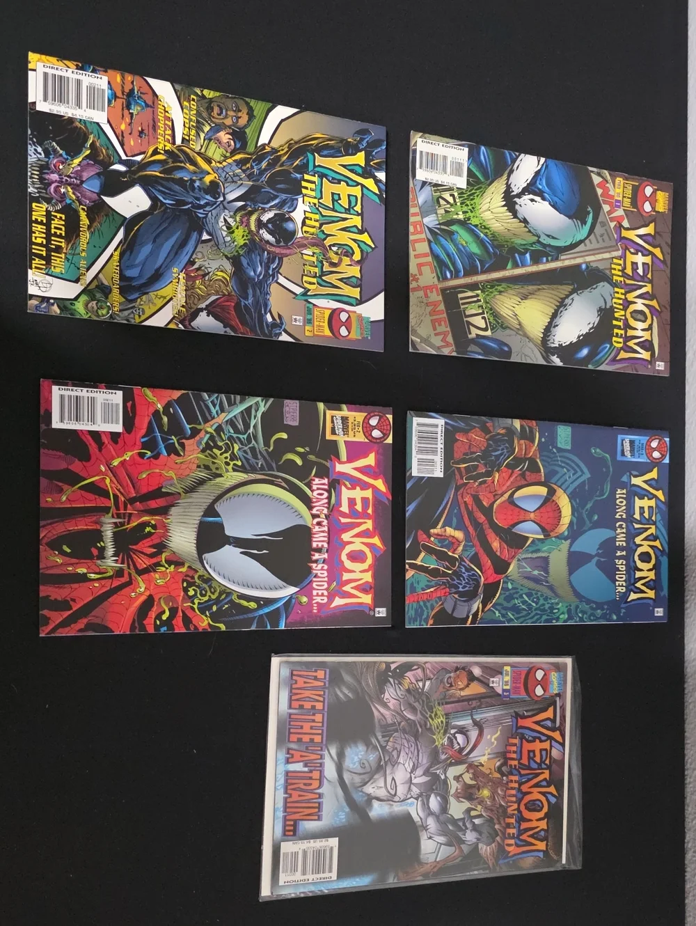 Venom Comics Book Set (5)